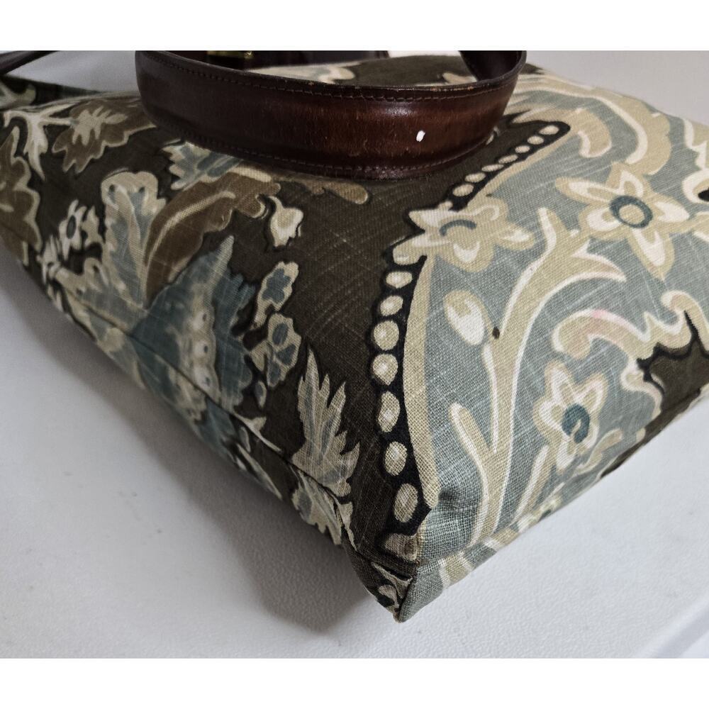 Handcrafted Crossbody Shoulder Tapestry Purse Dragonfly Reversible Multicolor LG - Picture 10 of 12